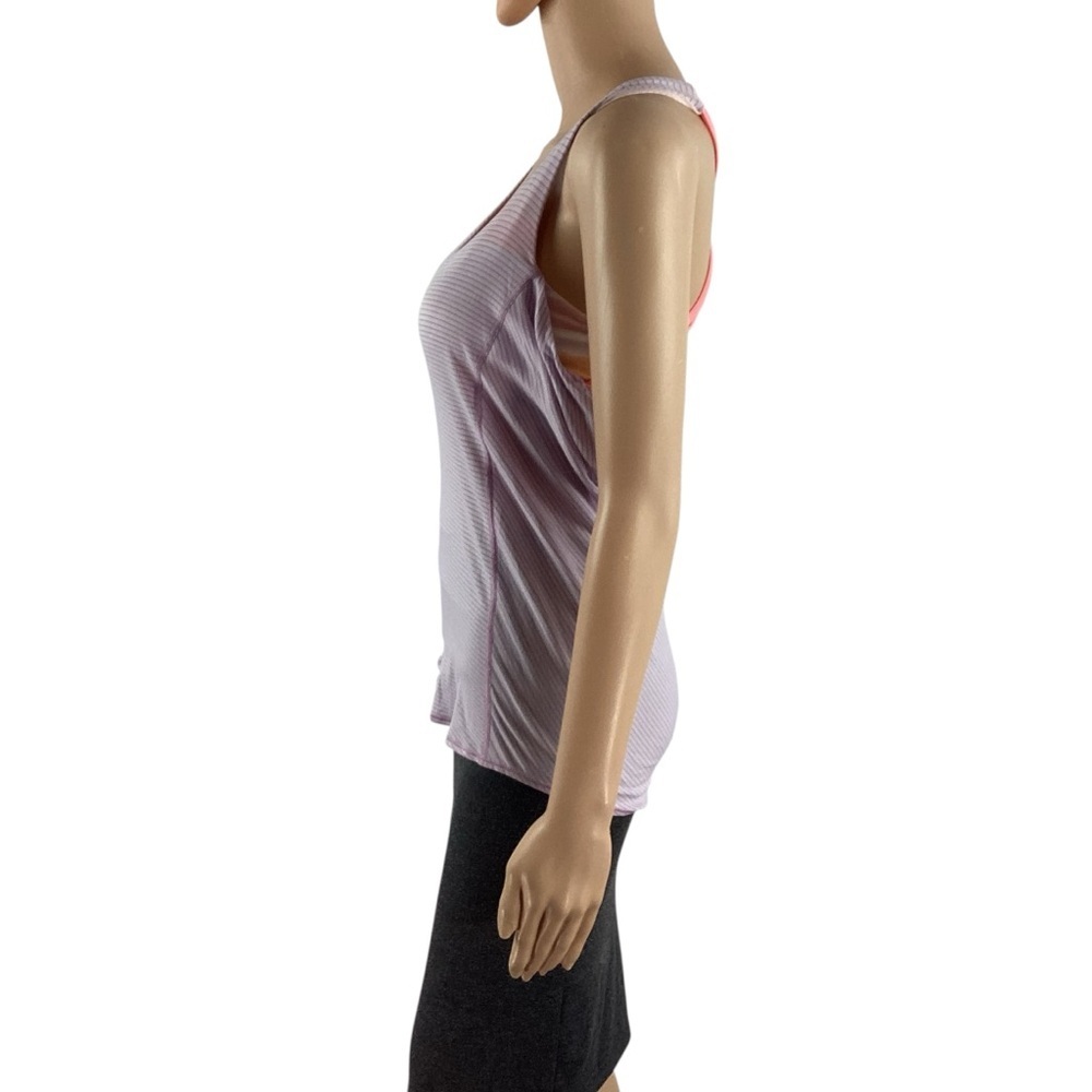 Lululemon Wild Tank Strappy Open Back Yoga Top Purple Size 2 - Picture 4 of 7